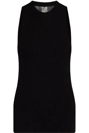 Rick Owens Camiseta de canalé Porterville