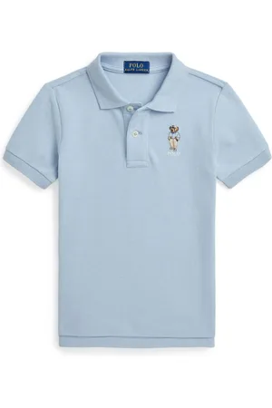 Ralph Lauren Playera tipo polo con bordado Polo Bear