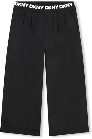 DKNY Pantalones anchos con logo en la pretina