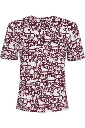 Elisabetta Franchi Playera con logo estampado