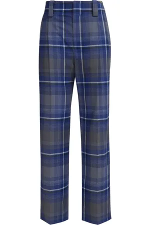 Marni Pantalones de vestir con cuadros estampados
