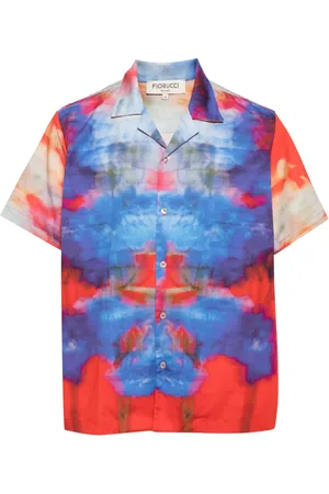 Fiorucci Camisa Flower Blur