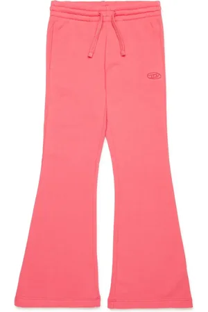 Diesel Pantalones bootcut con logo bordado