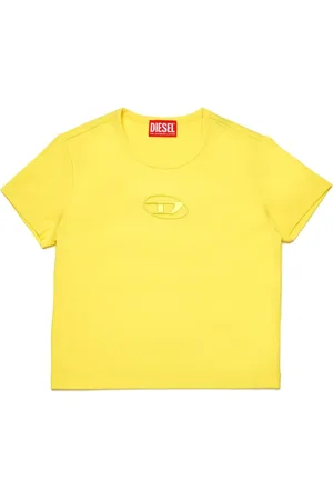 Diesel Playera Oval D con logo bordado