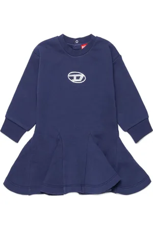 Diesel Vestido con logo bordado