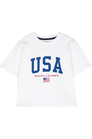 Ralph Lauren Playera con logo estampado