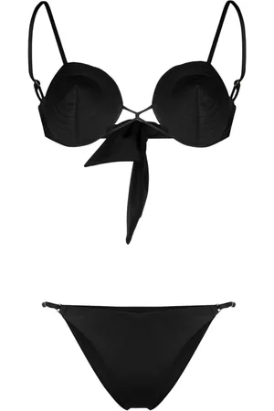 Noire Swimwear Bikini con detalles de costuras