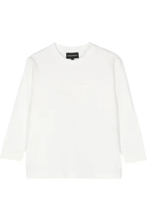 Emporio Armani Playera con logo bordado