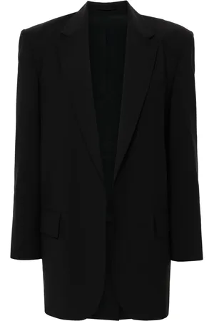 Brunello Cucinelli Blazer con detalle abierto en el frente