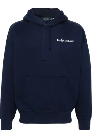 Ralph Lauren Hoodie con logo estampado y cordones