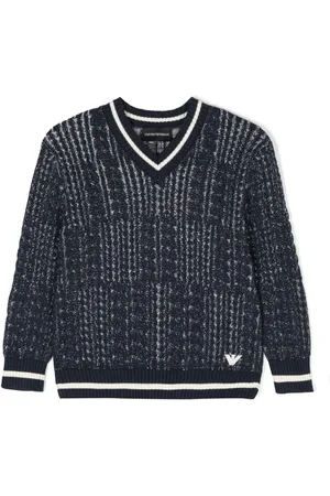Emporio Armani Suéter con cuello en V