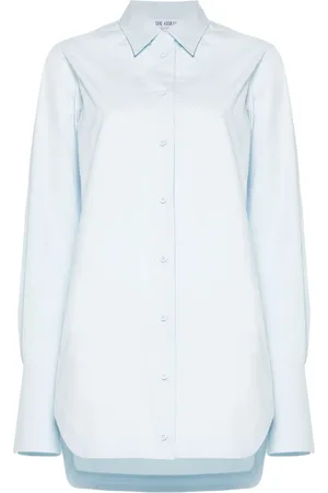 The Attico Vestido camisero con botones