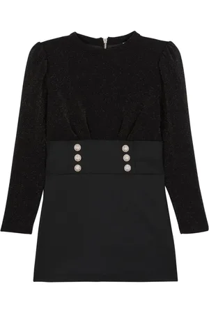 Balmain Vestido con detalle de botones