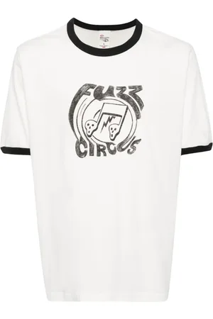 Nudie Jeans Playera con logo estampado