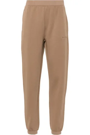Max Mara Pants con logo bordado