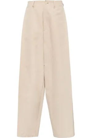JULIUS Pantalones anchos con abertura lateral