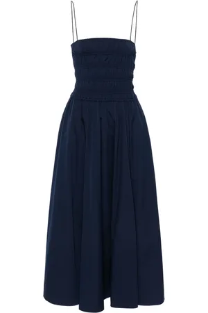 Ralph Lauren Vestido midi de popelina