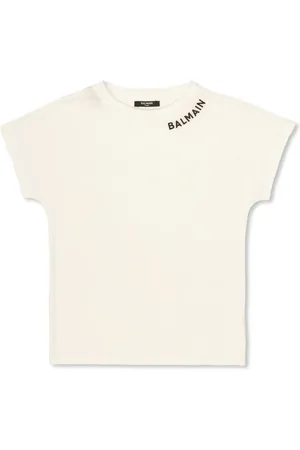 Balmain Playera con logo bordado