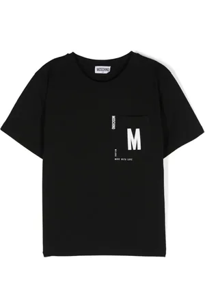 Moschino Playera con logo estampado