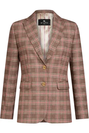 Etro Chamarra con logo grabado en los botones