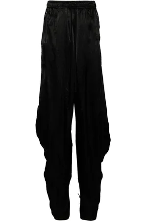 JULIUS Pantalones tapered con cordones en la pretina