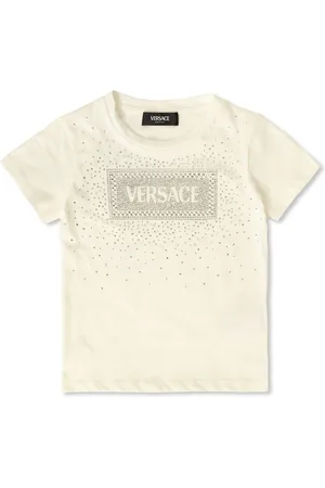 VERSACE Playera con aplique del logo