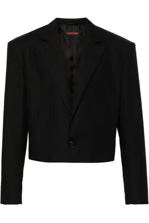 LU’U DAN Blazer corto Slashed