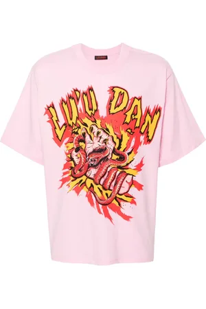 LU’U DAN Playera con estampado gráfico