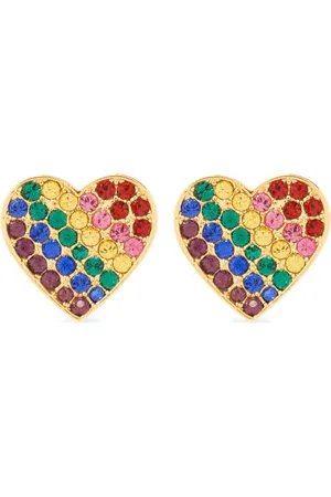 Kate Spade Aretes en forma de corazón
