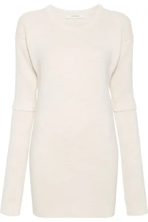 LEMAIRE Vestido tejido manga corta