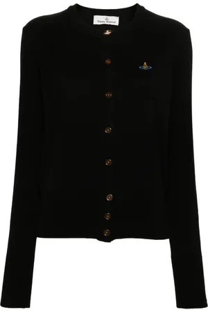 Vivienne Westwood Cárdigan tejido de canalé Bea