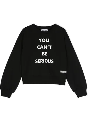 Moschino Sudadera con eslogan estampado