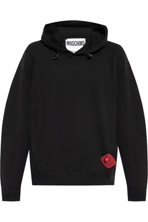 Moschino Hoodie con etiqueta de seguridad