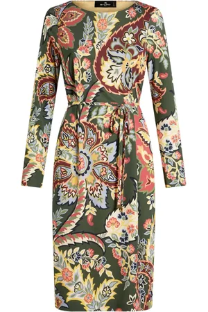 Etro Vestido con motivo abstracto