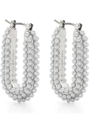 AllSaints Arracadas con perlas artificiales