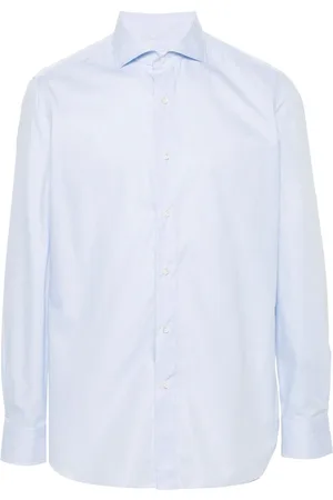 LUIGI BORRELLI NAPOLI Camisa con cuadros estampados