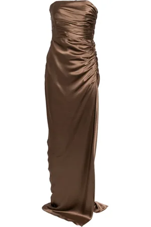 Michelle Mason Vestido de fiesta strapless