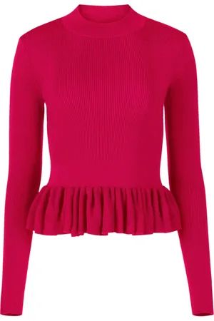 Nina Ricci Top con detalle de volantes