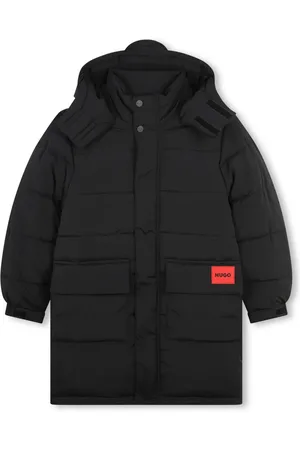 HUGO BOSS Abrigo capitonado con capucha
