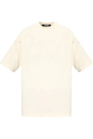Jacquemus Playera con logo estampado