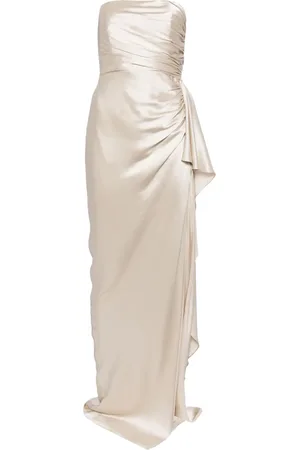 Michelle Mason Vestido de fiesta strapless