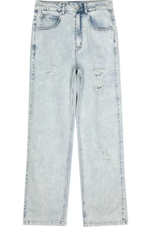 Izzue Jeans rectos rasgados