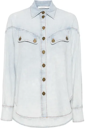 ZIMMERMANN Camisa con hombros caídos