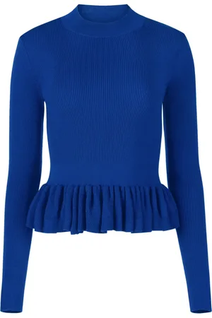 Nina Ricci Top con detalle de volantes