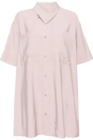 Izzue Vestido con logo bordado