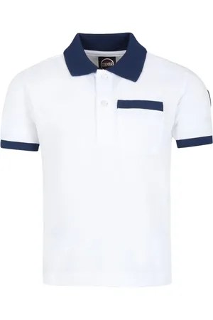 Colmar Playera tipo polo con parche del logo