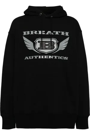 Breathe Hoodie con logo estampado y cordones