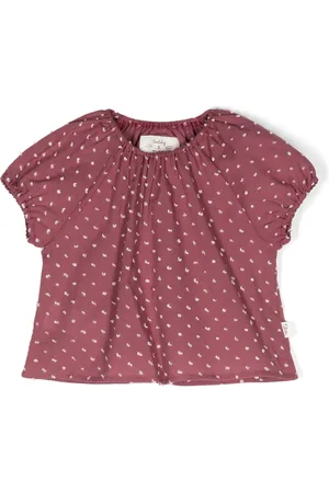 TEDDY & MINOU Conjunto de shorts con bordado de lunares