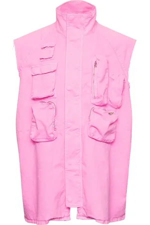 Maison Margiela Chaleco con logo de costuras