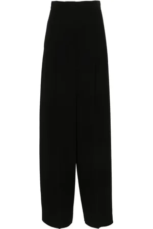 Max Mara Pantalones palazzo con tiro alto